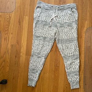 Free People sweater like knit joggers